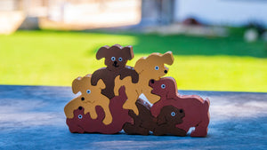Playful Puppies - Papa Pete's Puzzles